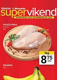 Vikend akcija Konzum i Mercator