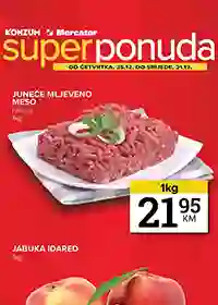 Vikend akcija Konzum i Mercator