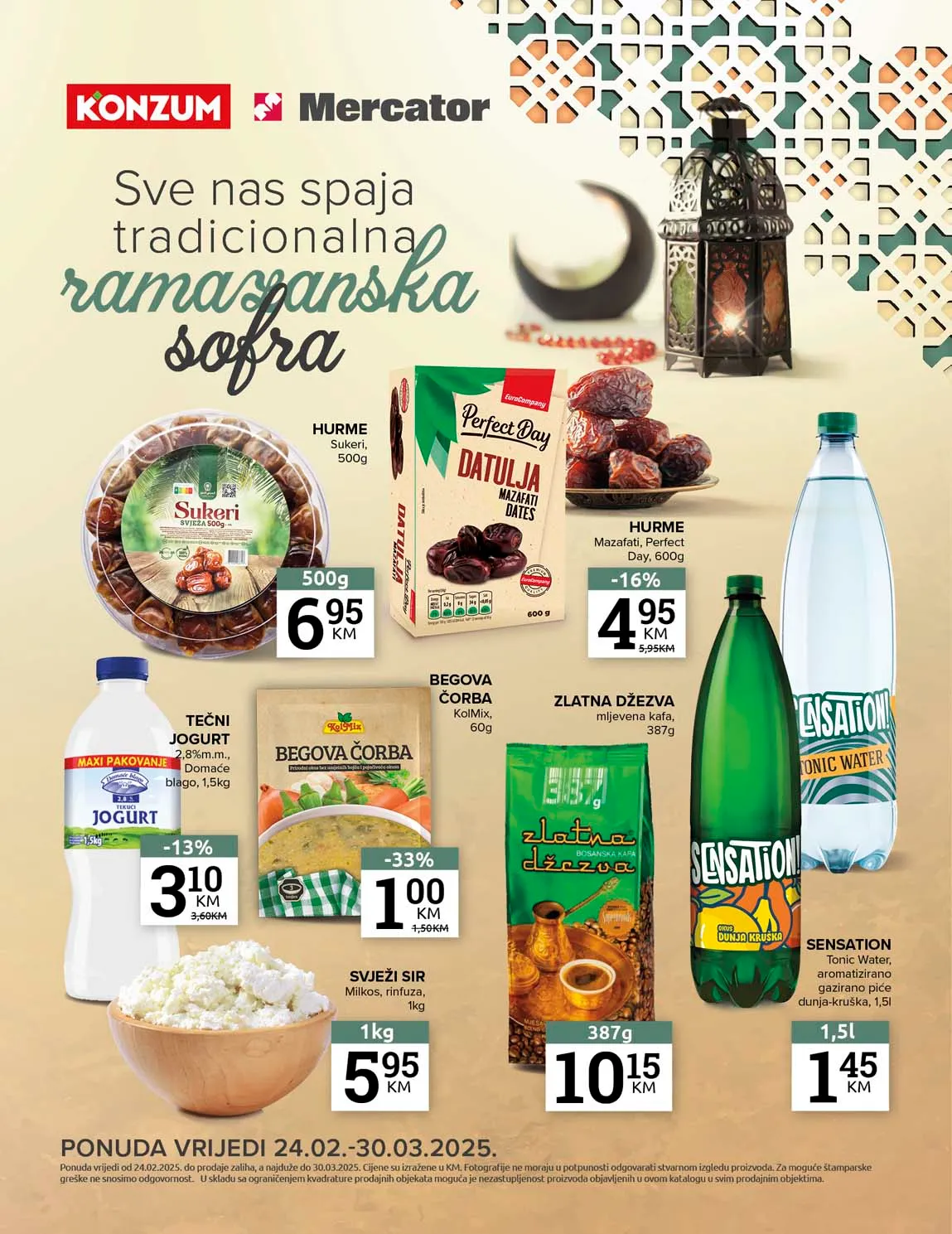 super akcija Konzum i Mercator