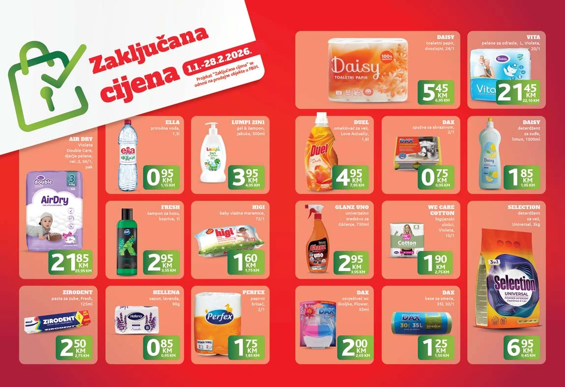 Snizenja Konzum na kasama konzum sniženja na kasama