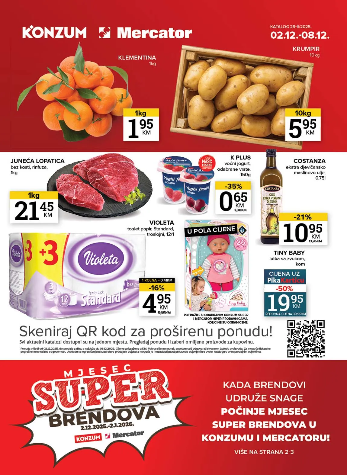 Konzum akcija Mercator katalog