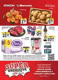 Konzum akcija Mercator katalog