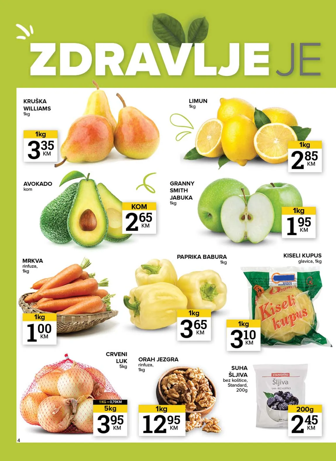 Konzum akcija Mercator katalog