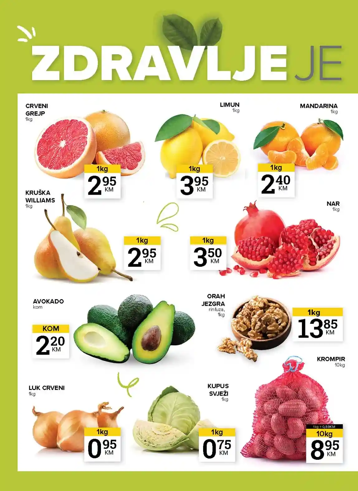 Mercator akcija Konzum katalog Konzum akcija Mercator katalog