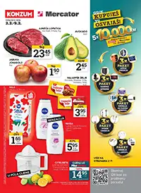 Konzum akcija Mercator katalog