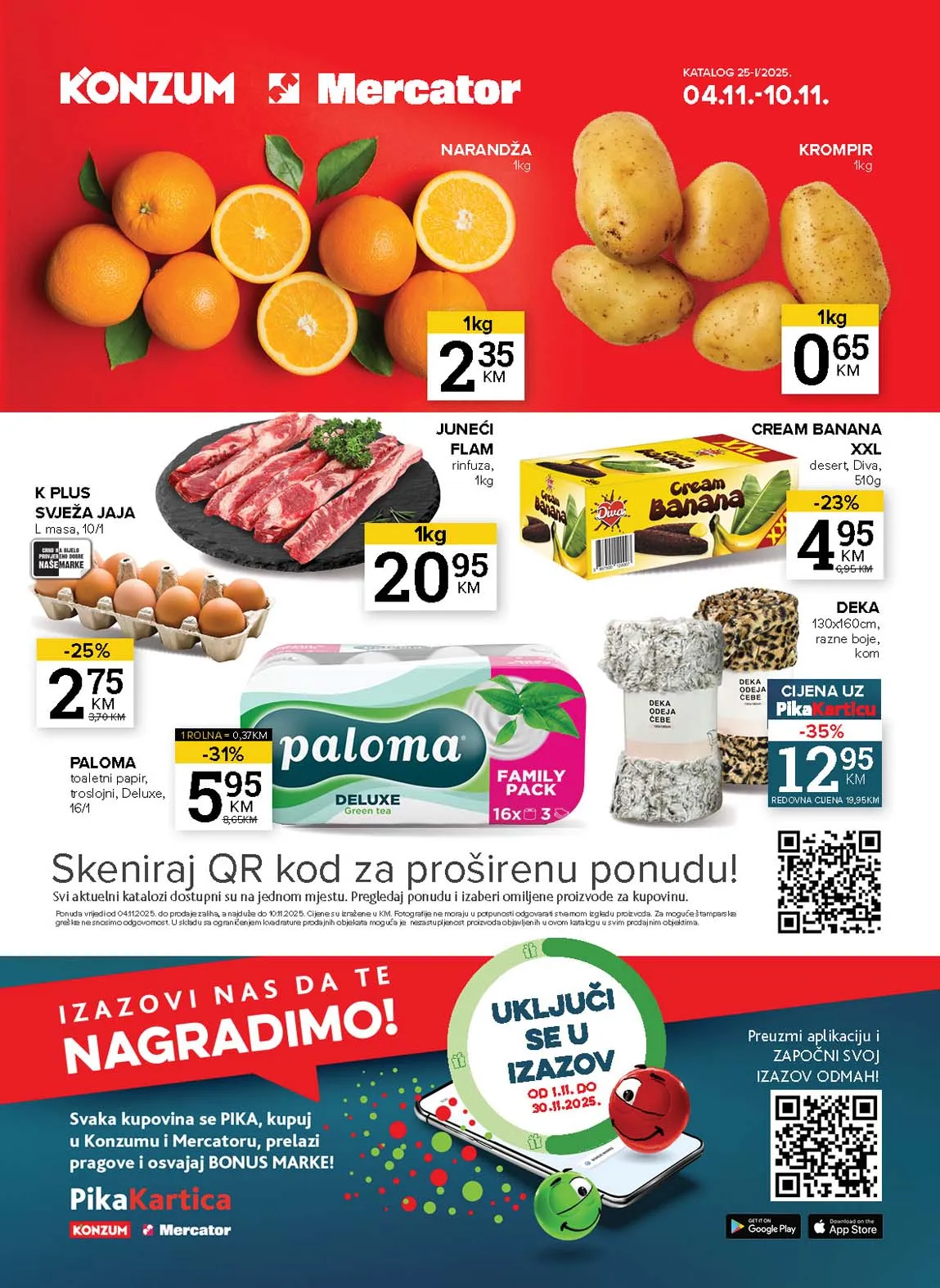 Mercator akcija Konzum katalog Konzum akcija Mercator katalog