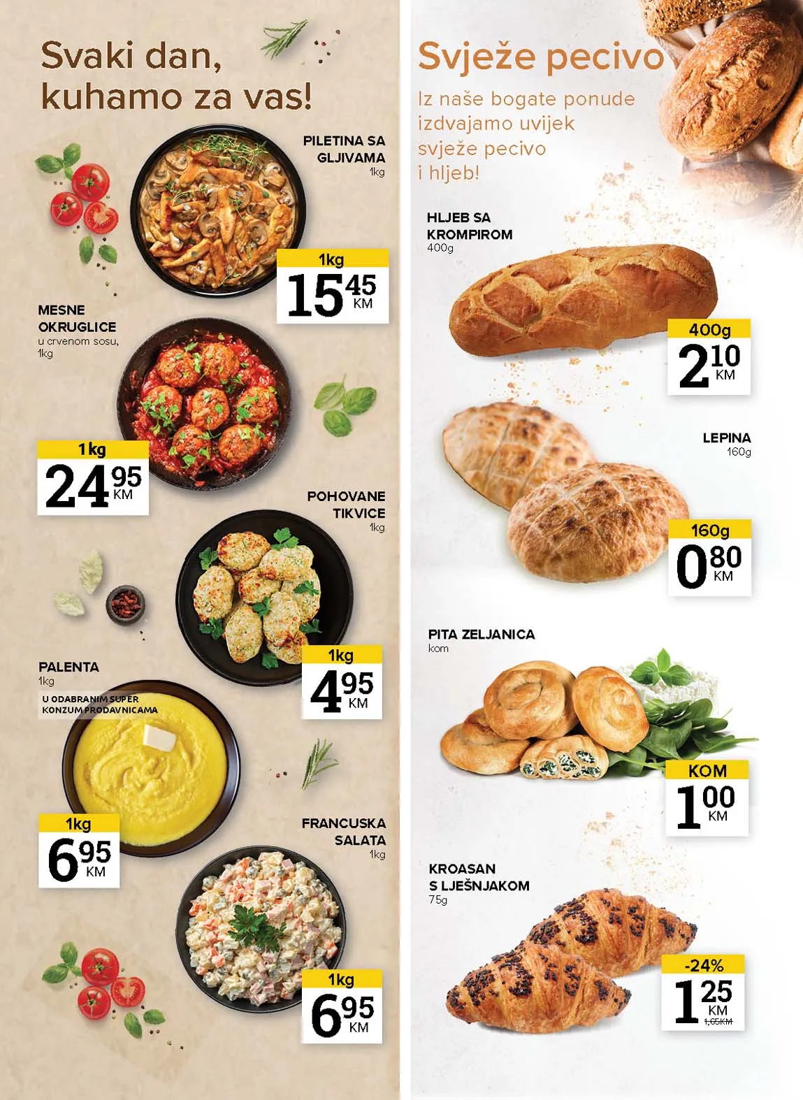 Mercator akcija Konzum katalog Konzum akcija Mercator katalog