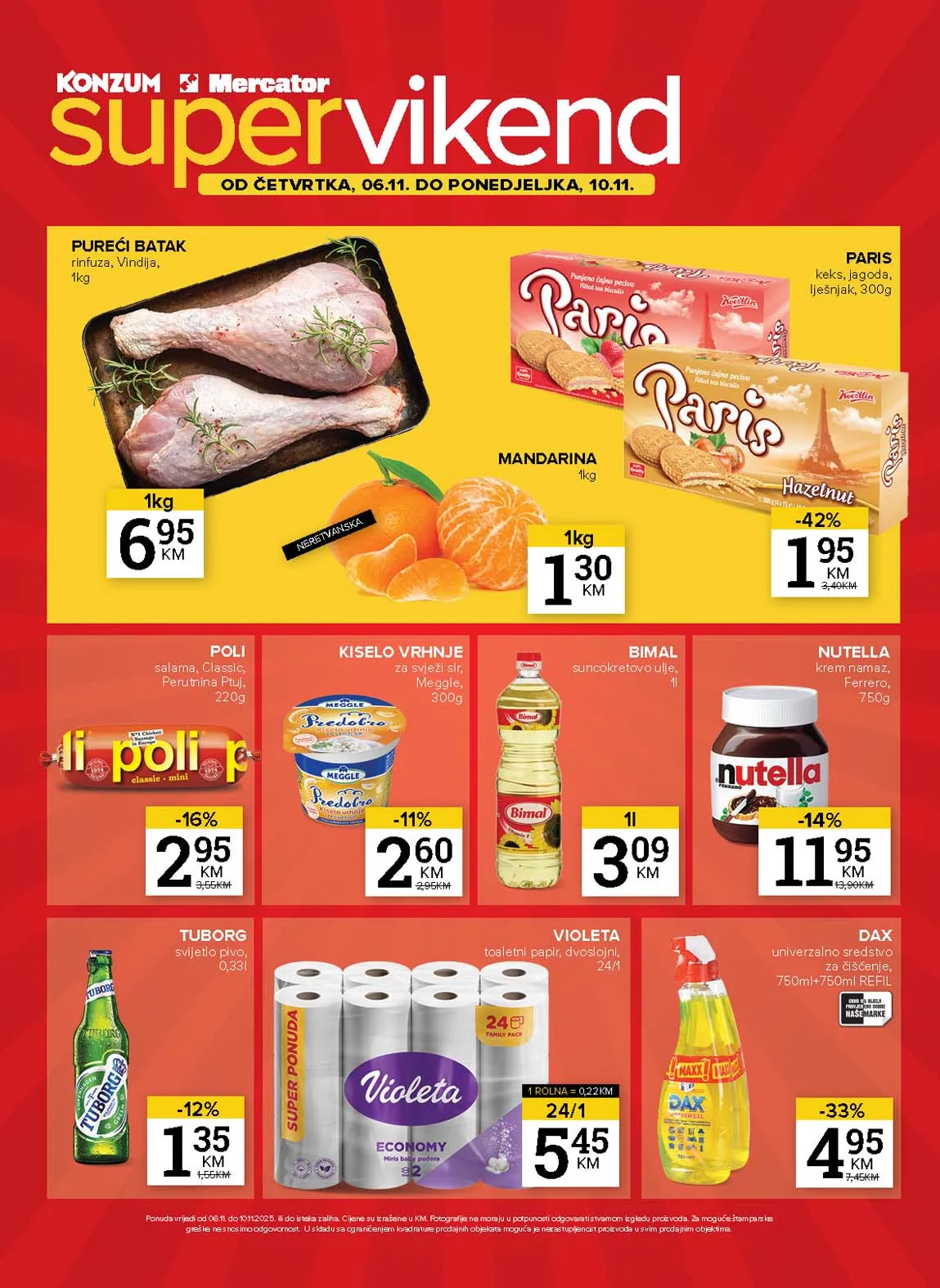 Mercator akcija Konzum katalog Konzum akcija Mercator katalog