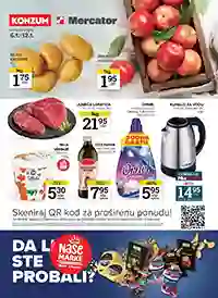 Konzum akcija Mercator katalog
