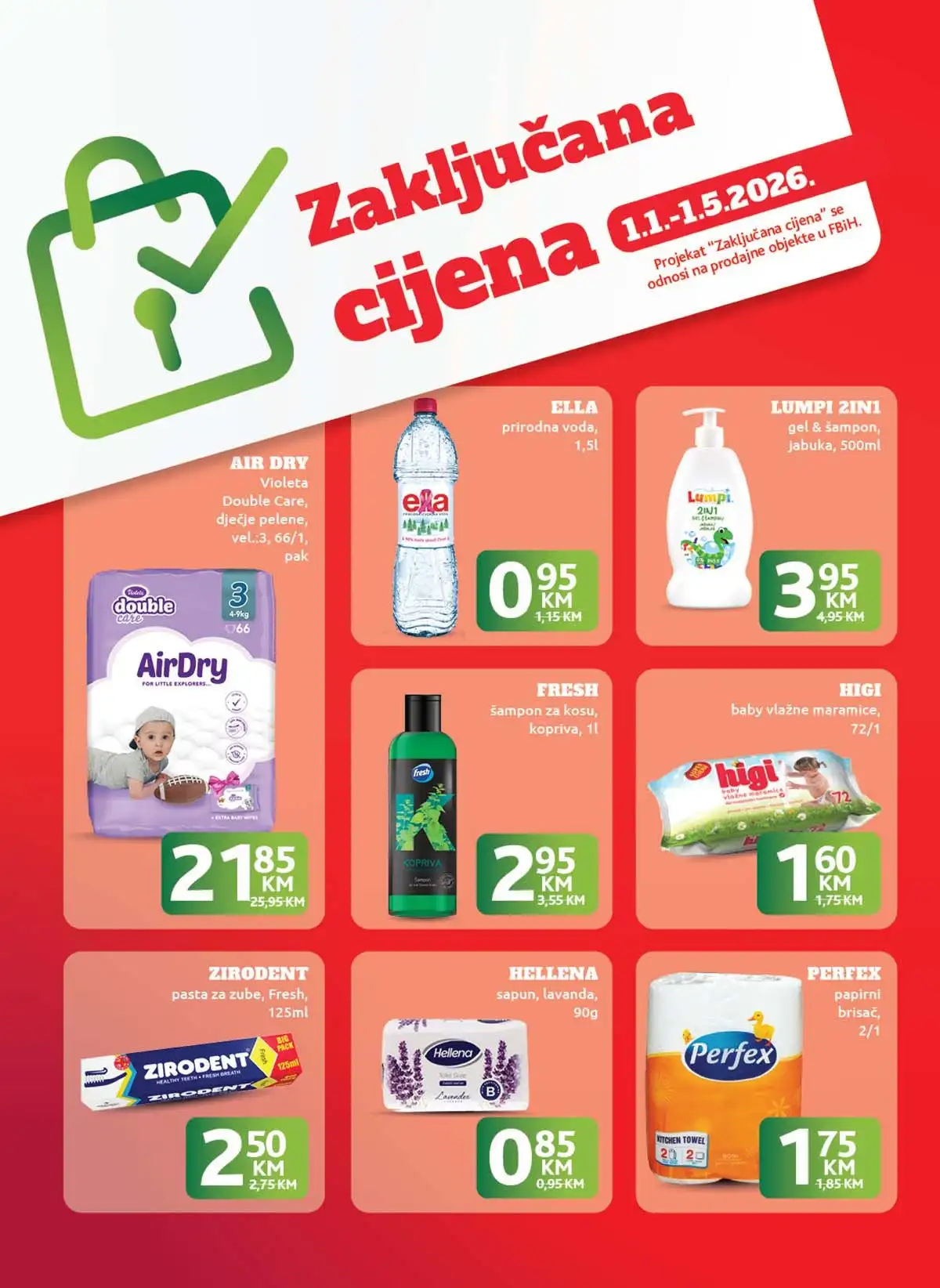 Konzum i Mercator akcija katalog sniženja do 04. aprila 2026 – strana 38