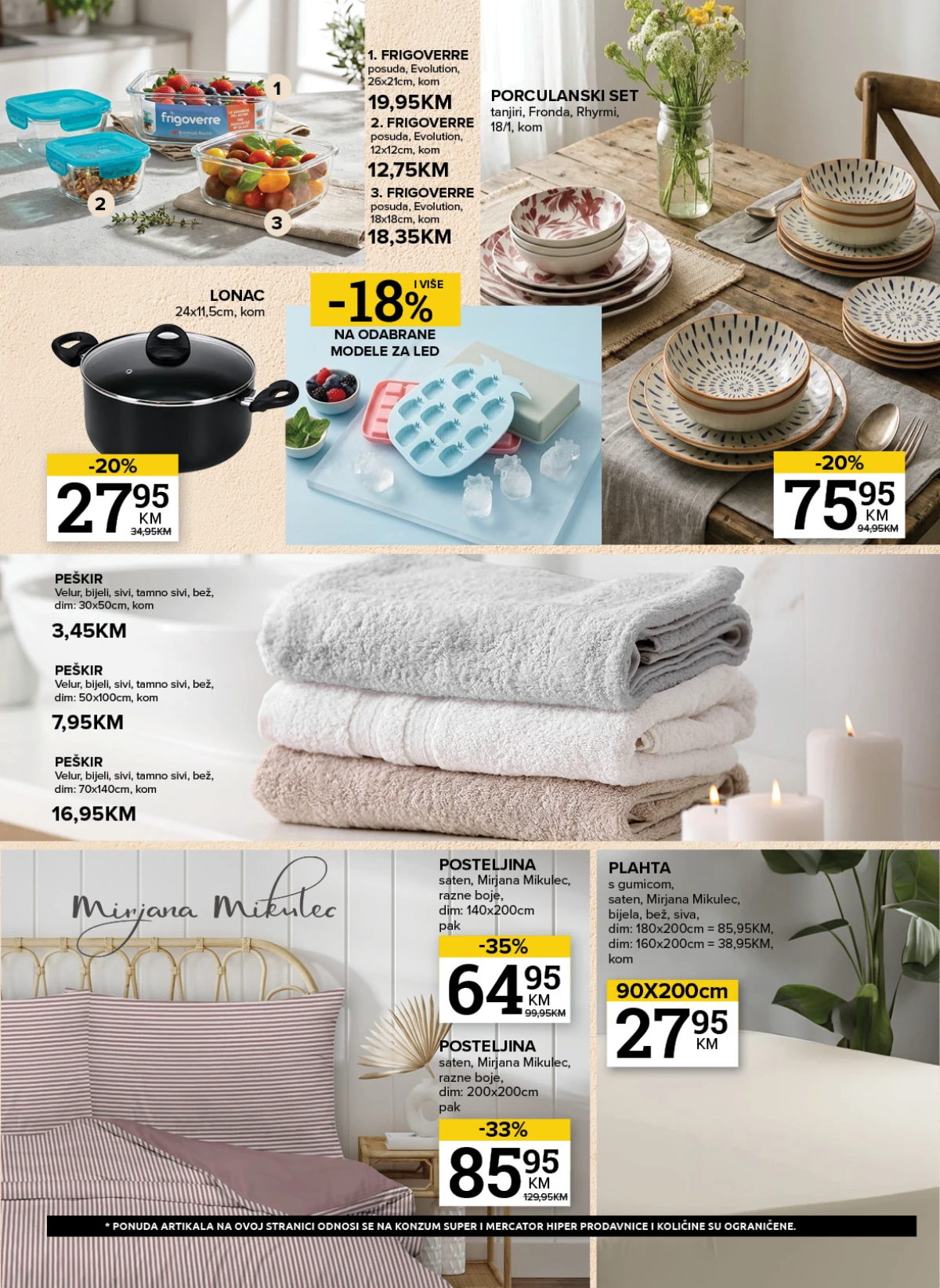 Konzum i Mercator katalog strana 28 – odlične cijene