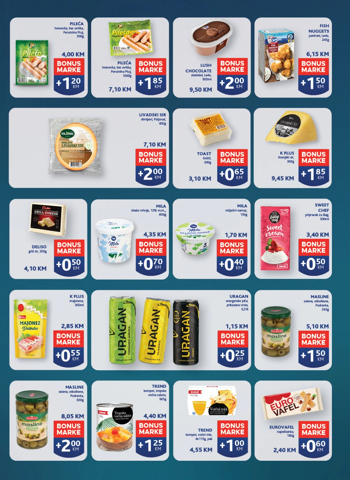 Konzum i Mercator katalog strana 35 – sedmična akcija