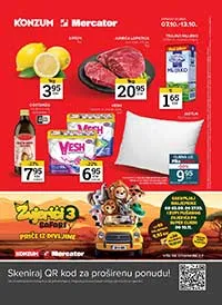 Konzum & Mercator Akcija – Katalog sniženja