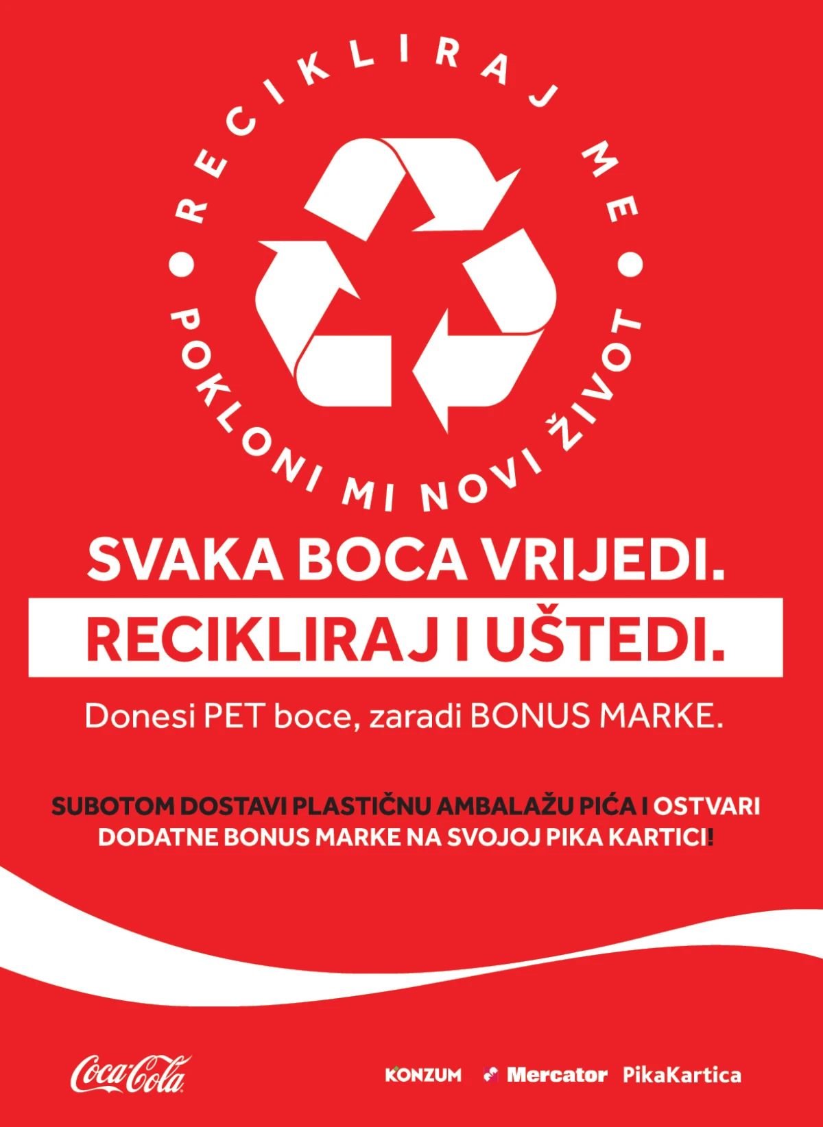 Završne akcijske ponude i dodatni popusti u Konzumu i Mercatoru