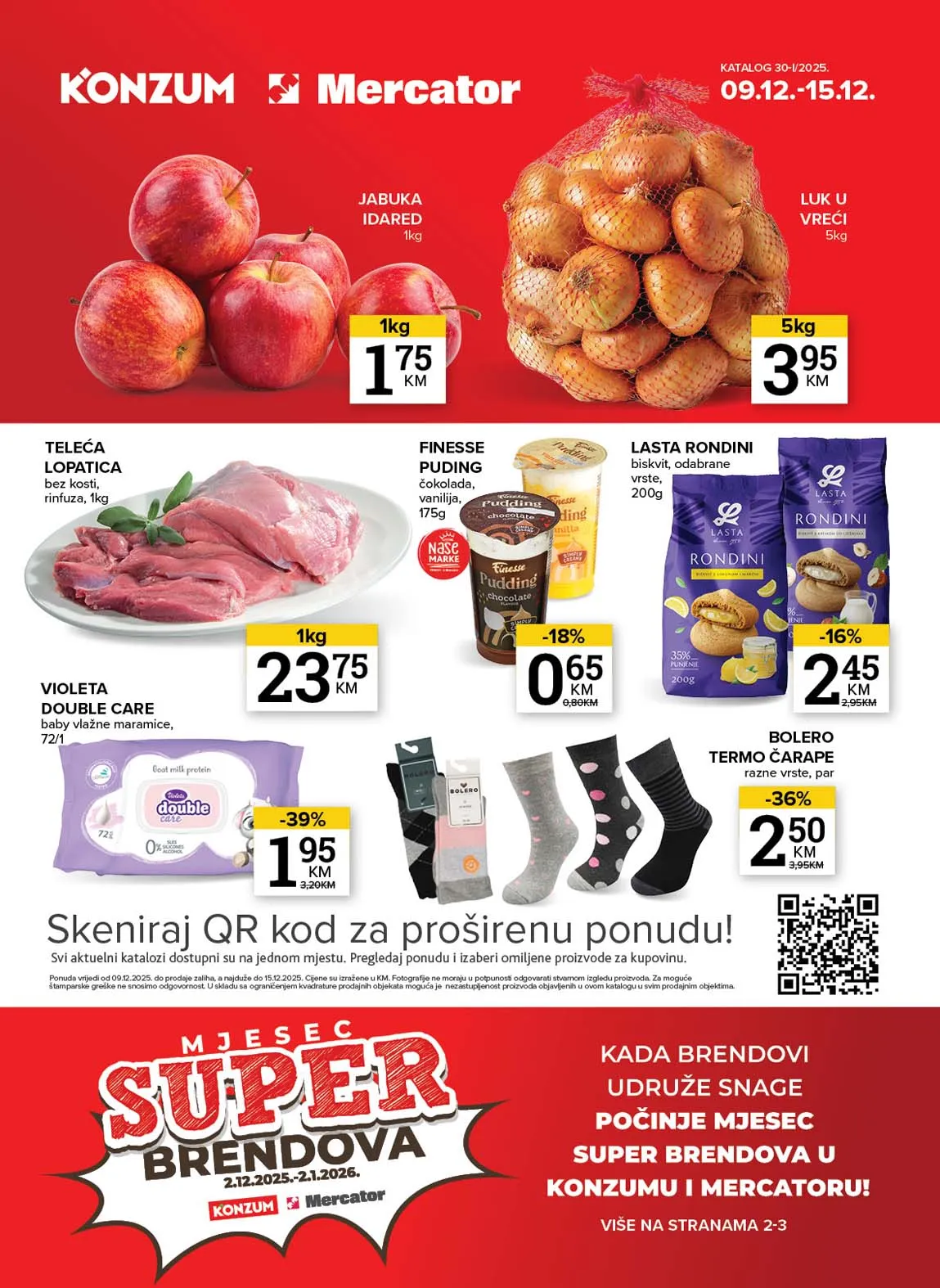 Konzum akcija Mercator katalog