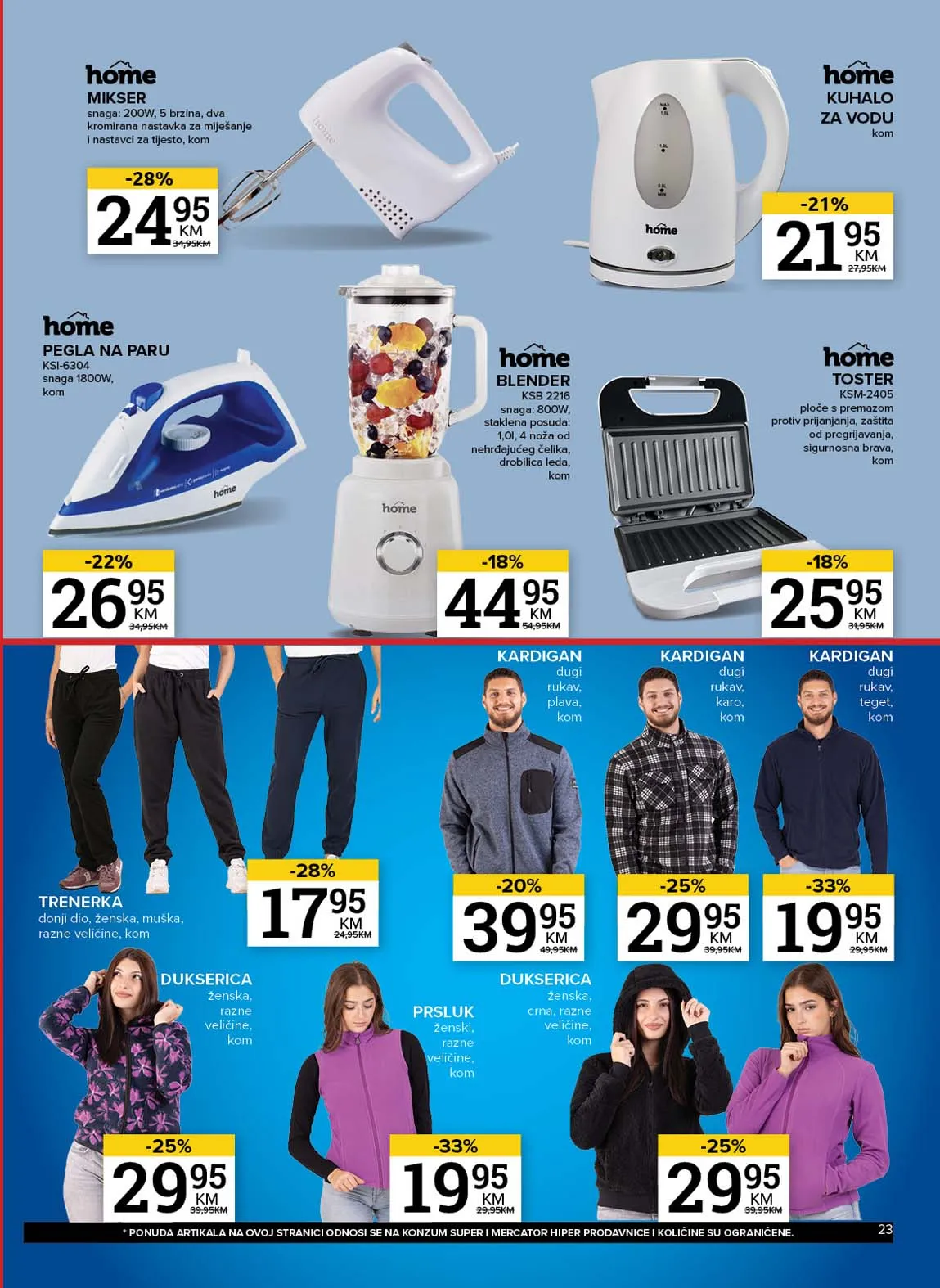 Konzum akcija Mercator katalog