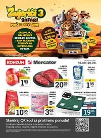 Konzum i Mercator – Akcija katalog sniženja