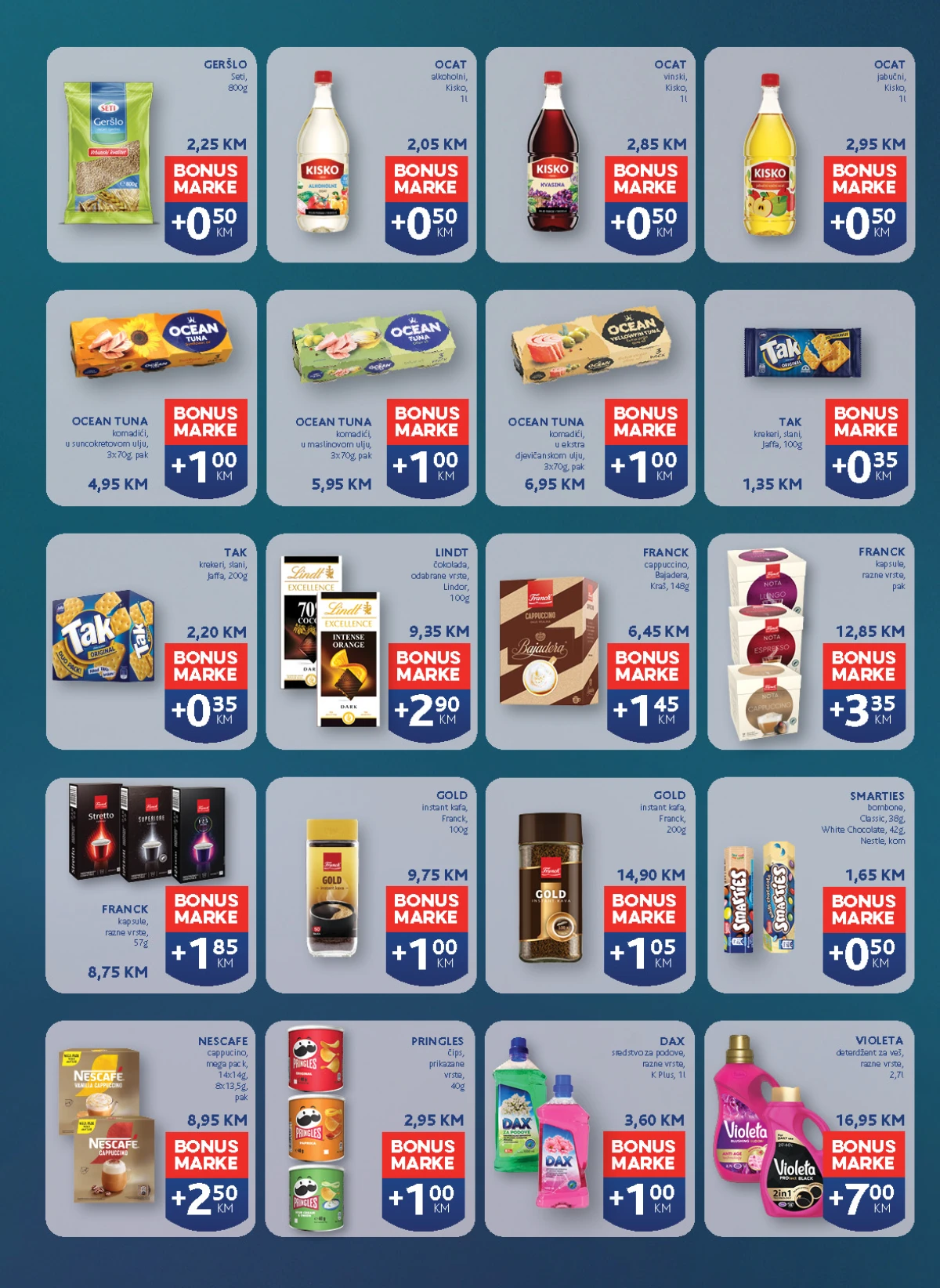 Konzum i Mercator katalog maj 2026 kozmetika i njega akcija
