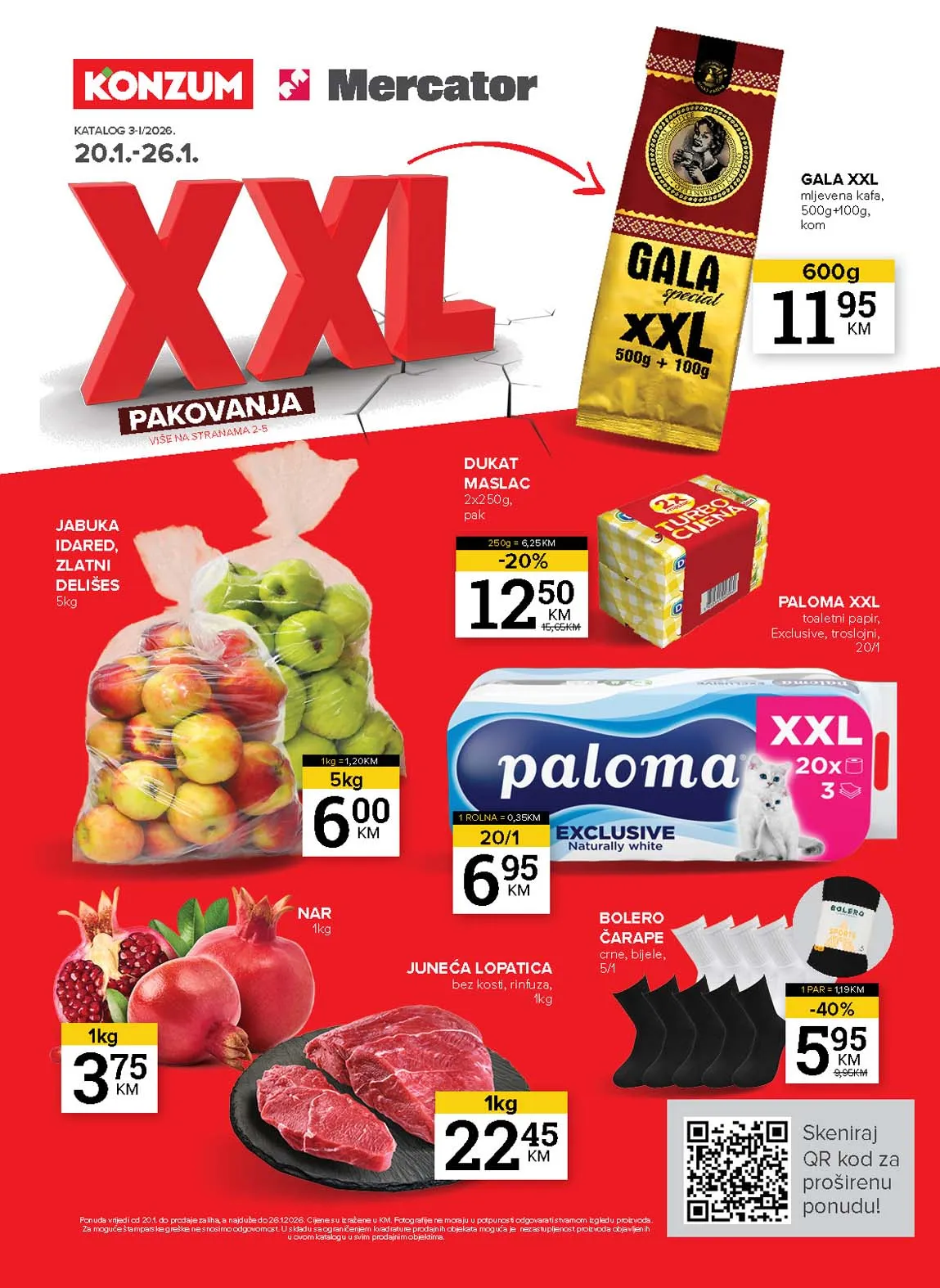 Konzum akcija Mercator katalog