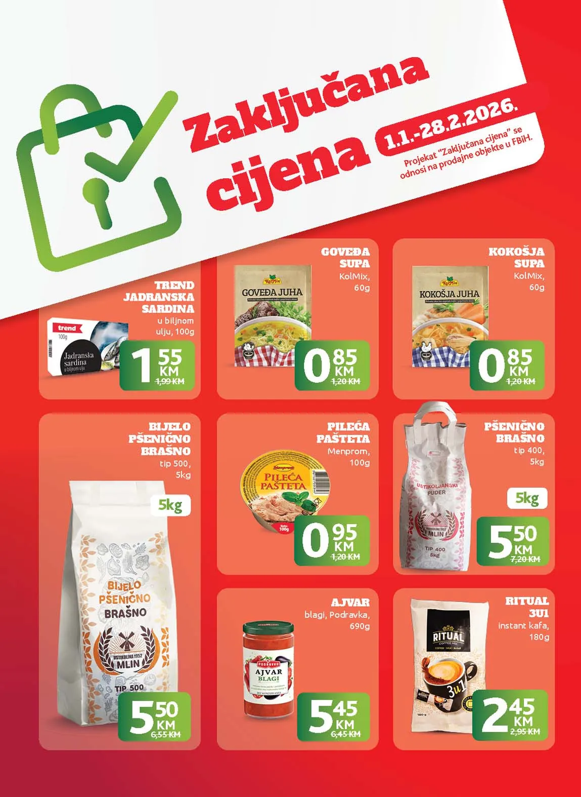 Konzum akcija Mercator katalog