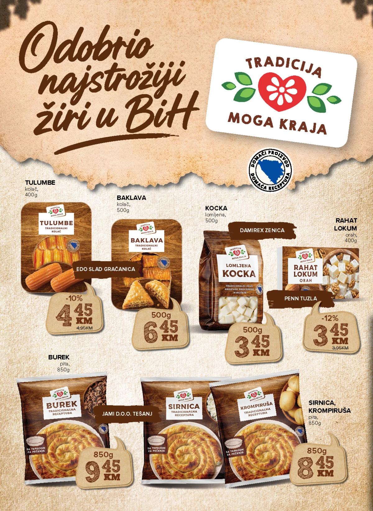 Konzum i Mercator katalog – Tradicija moga kraja domaći proizvodi