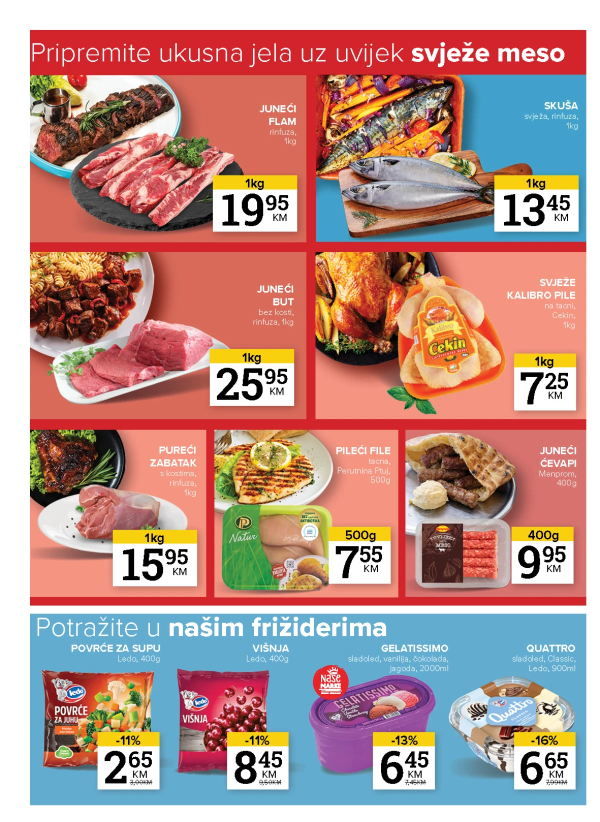 Konzum i Mercator akcija – slatkiši, keksi i proizvodi za uživanje