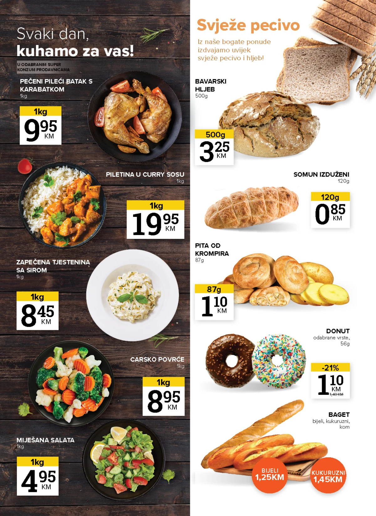 Konzum i Mercator katalog – kafe, sokovi i napici po akcijskim cijenama