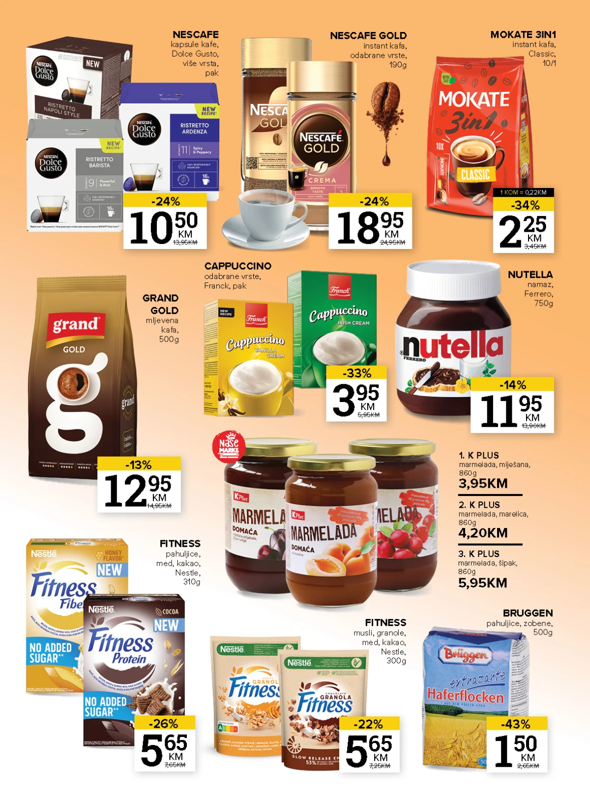 Konzum i Mercator akcija – smrznuti program i gotova jela
