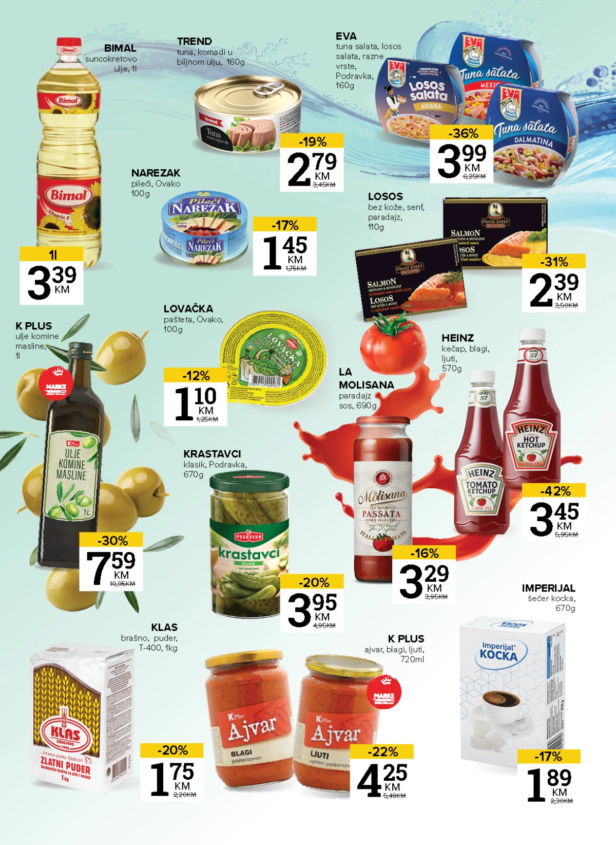 Konzum i Mercator katalog – neprehrambeni proizvodi i sezonske uštede