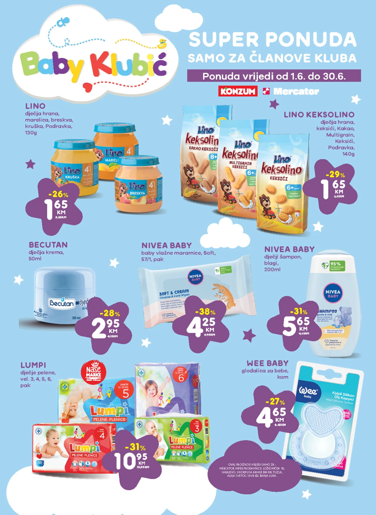 Konzum i Mercator akcija – igračke, sportski rekviziti i mali kućanski aparati