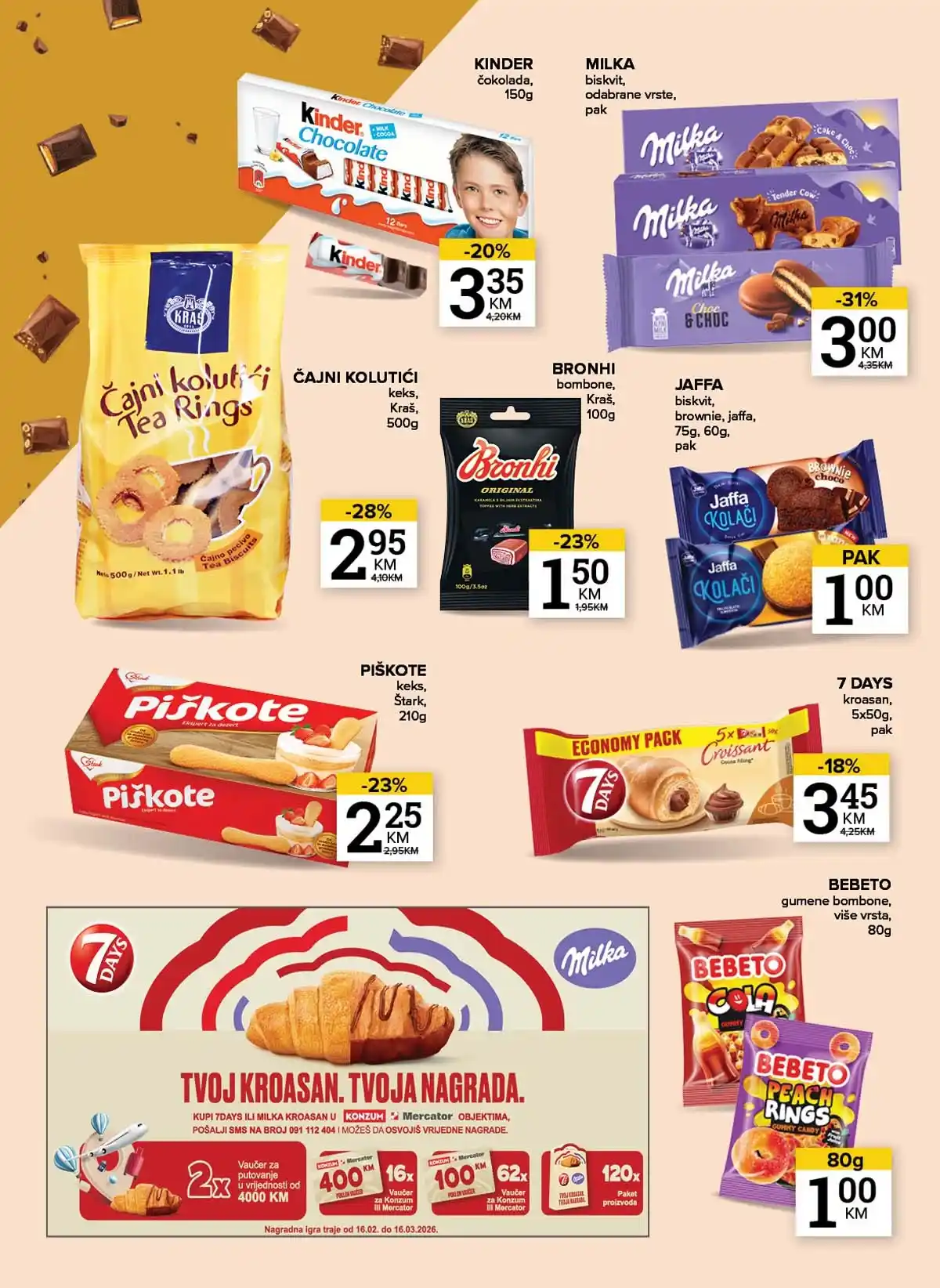 Mercator akcija Konzum katalog Konzum akcija Mercator katalog