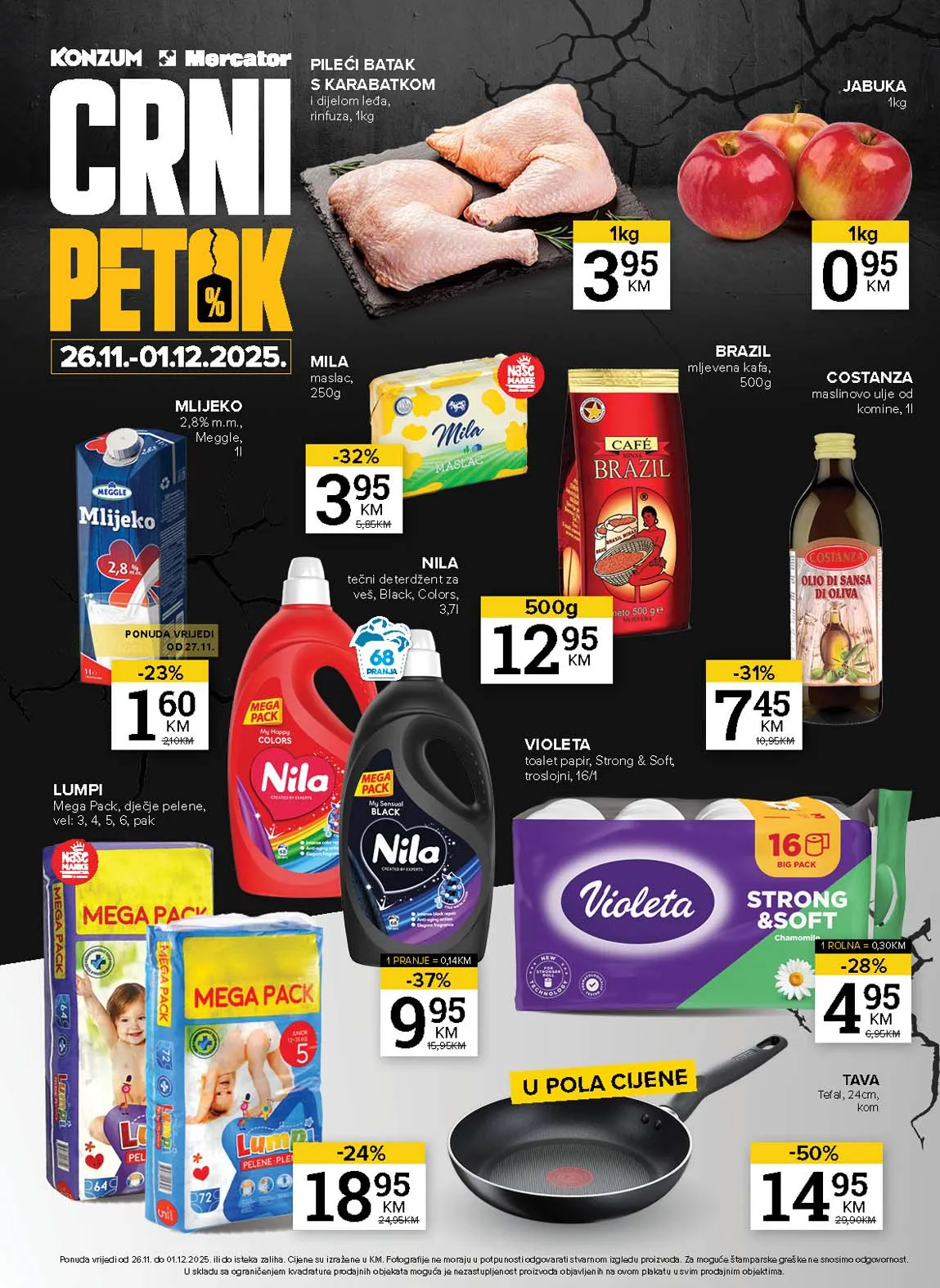Konzum akcija Mercator katalog