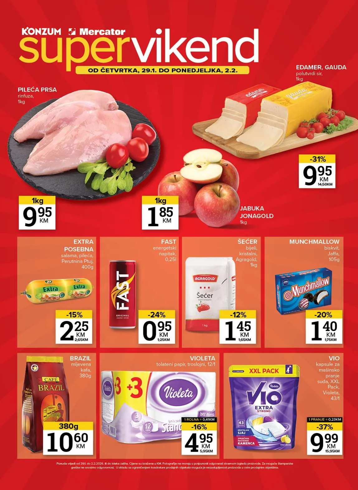 Mercator akcija Konzum katalog Konzum akcija Mercator katalog