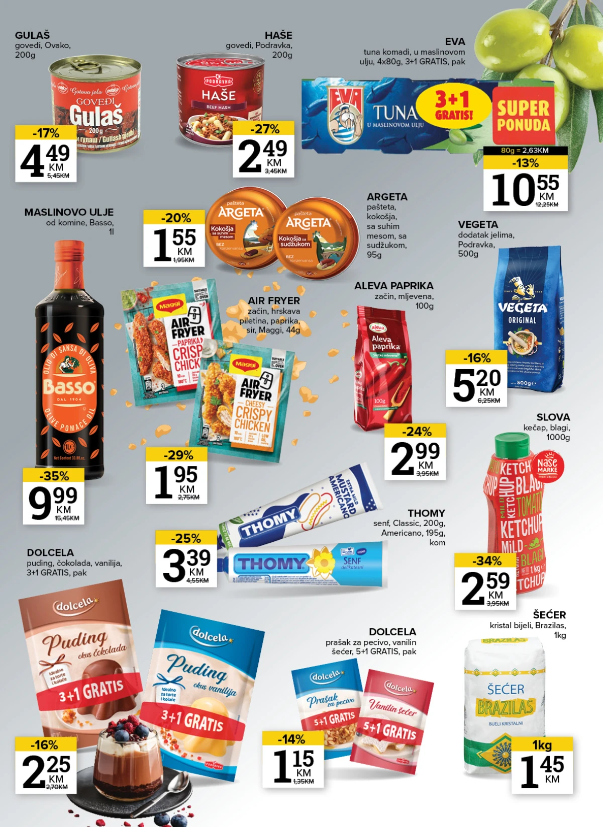 Konzum i Mercator akcija – pelene, proizvodi za bebe i dječija kozmetika