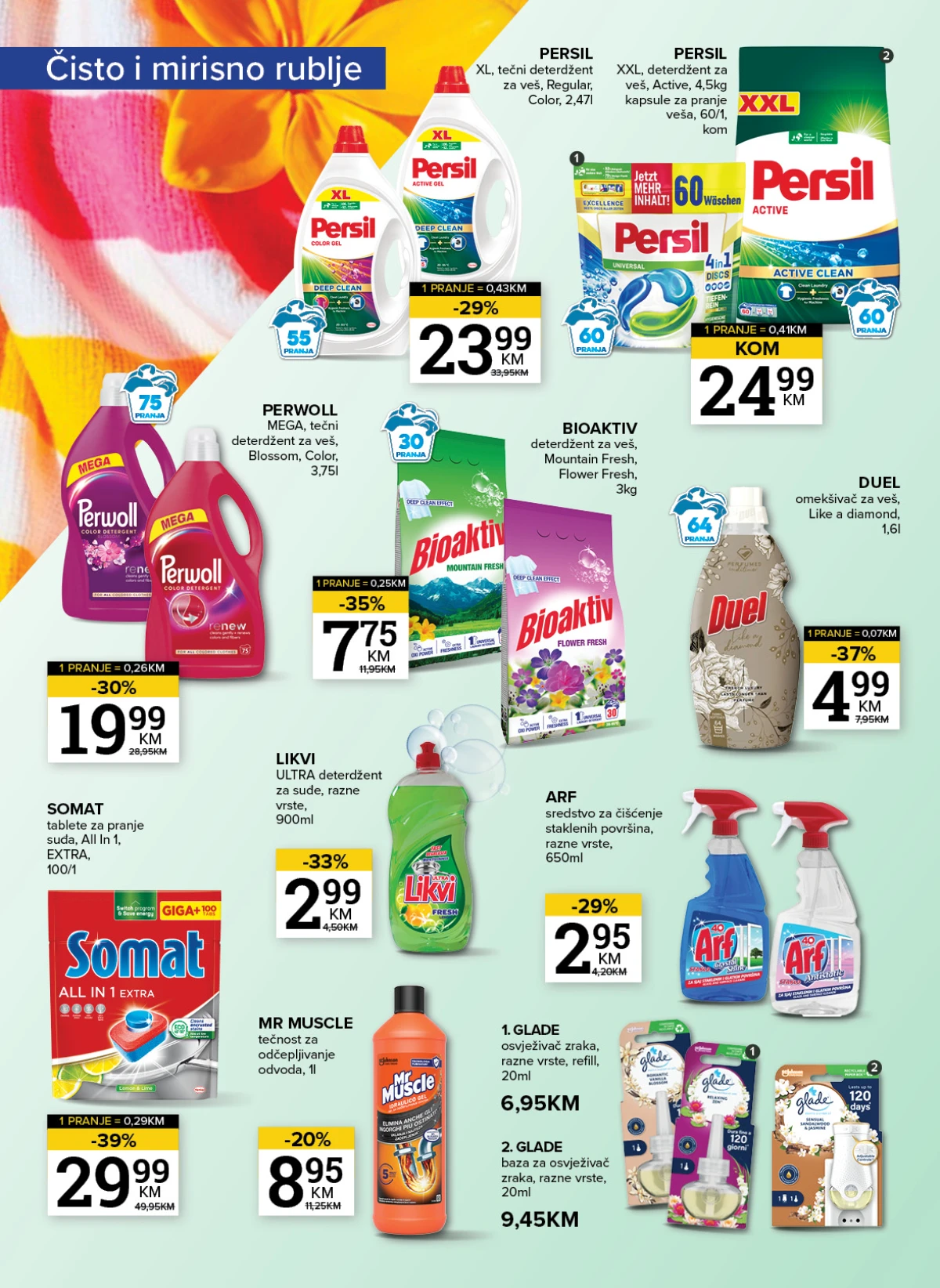 Konzum i Mercator akcija – hrana za kućne ljubimce i kućne potrepštine