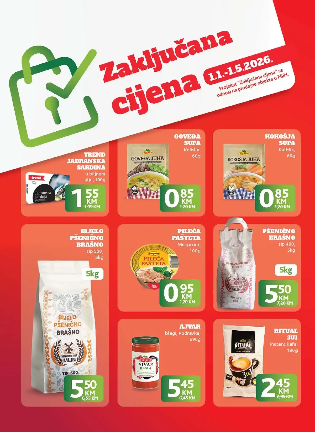 Konzum i Mercator akcija katalog sniženja do 04. aprila 2026 – strana 32