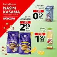 Konzum & Mercator – Top prodaja na kasama sniženja do 05.11.2025