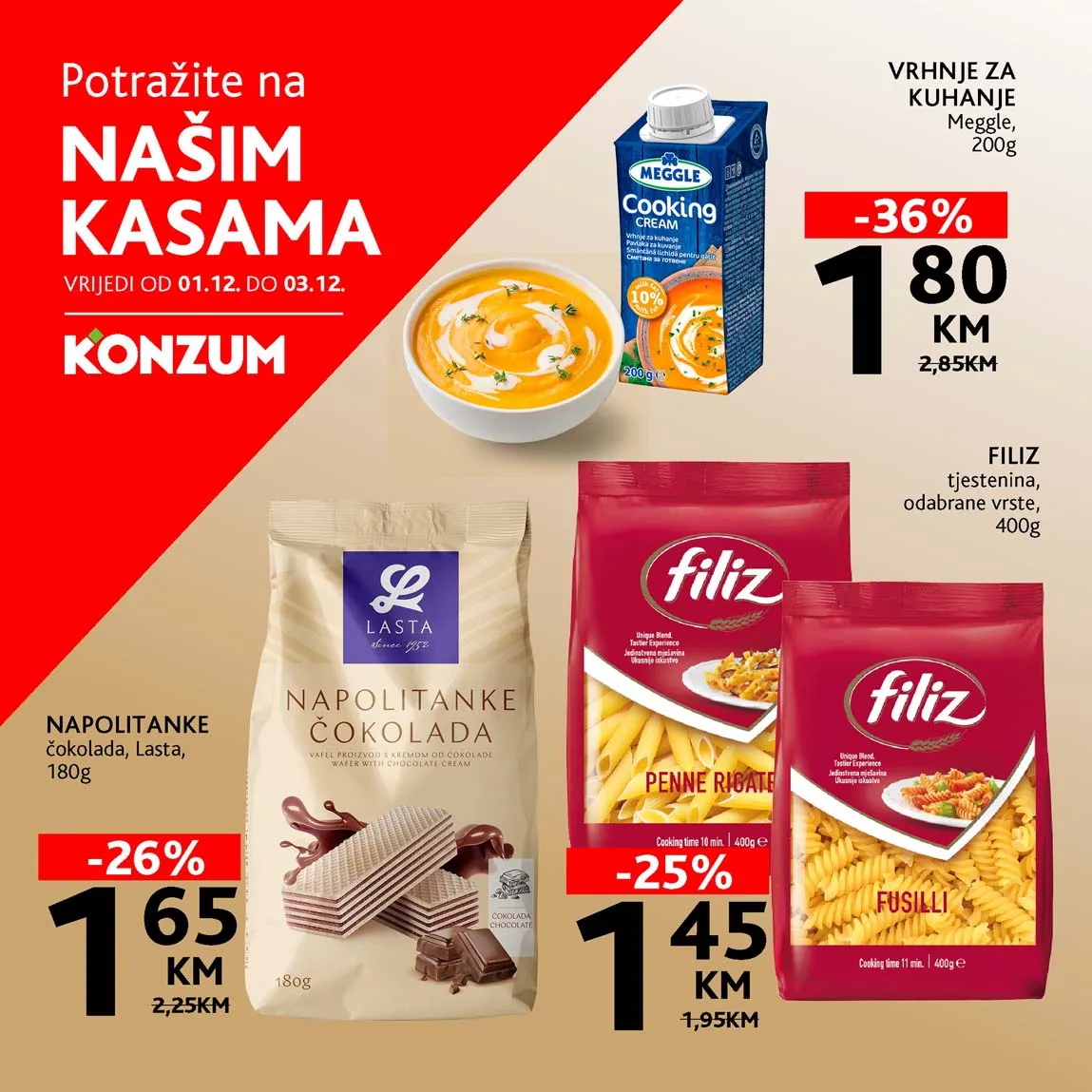 Snizenja Konzum na kasama konzum sniženja na kasama