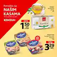 konzum sniženja na kasama