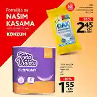 konzum sniženja na kasama
