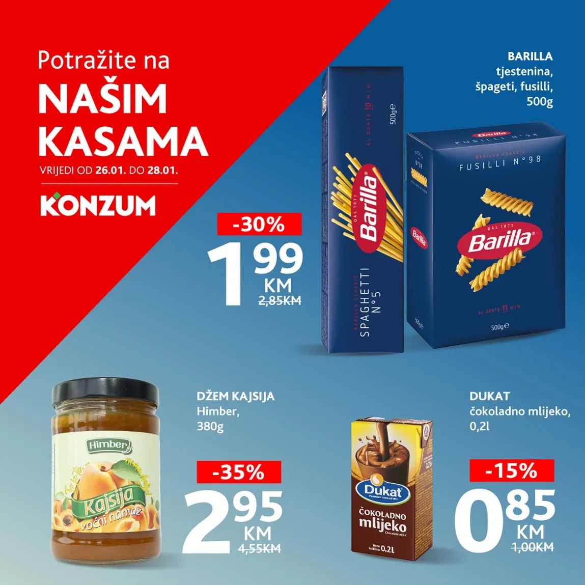 Snizenja Konzum na kasama konzum sniženja na kasama