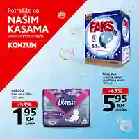 konzum sniženja na kasama