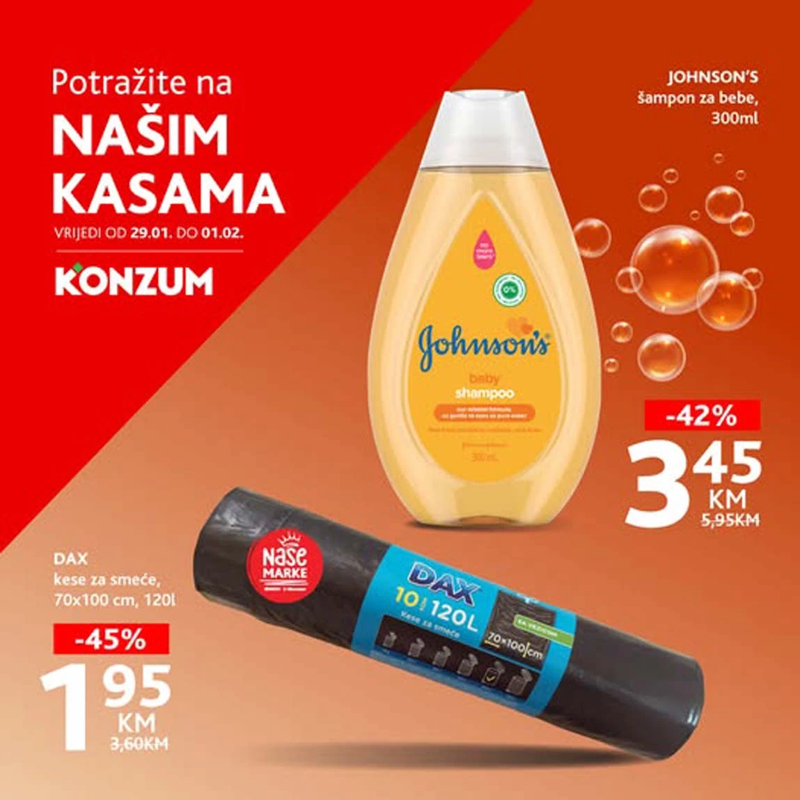 Snizenja Konzum na kasama konzum sniženja na kasama