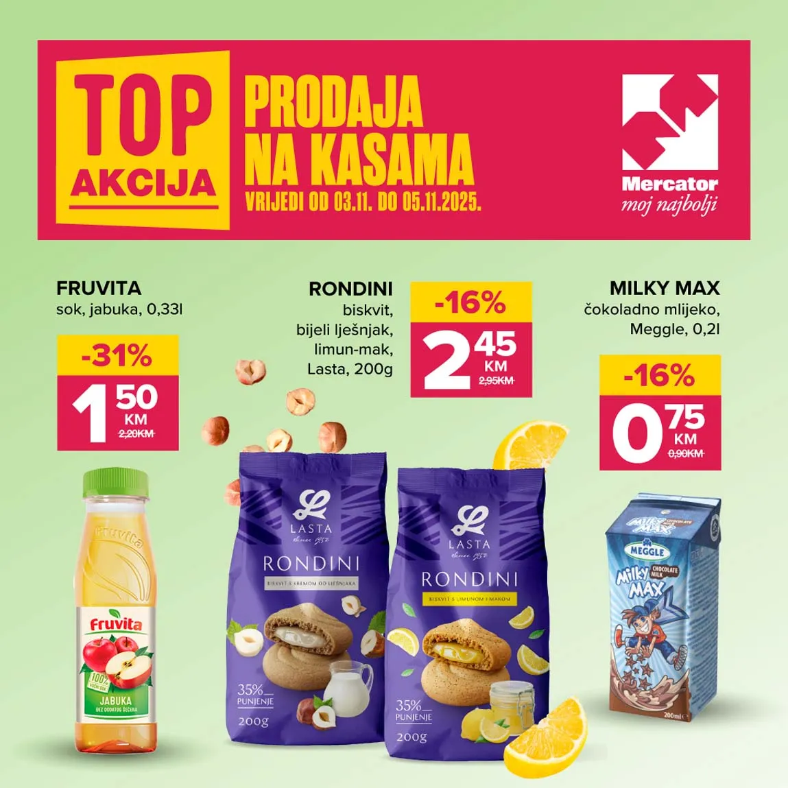 Snizenja Konzum na kasama konzum sniženja na kasama