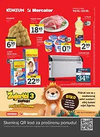 Konzum & Mercator Akcija – Katalog sniženja