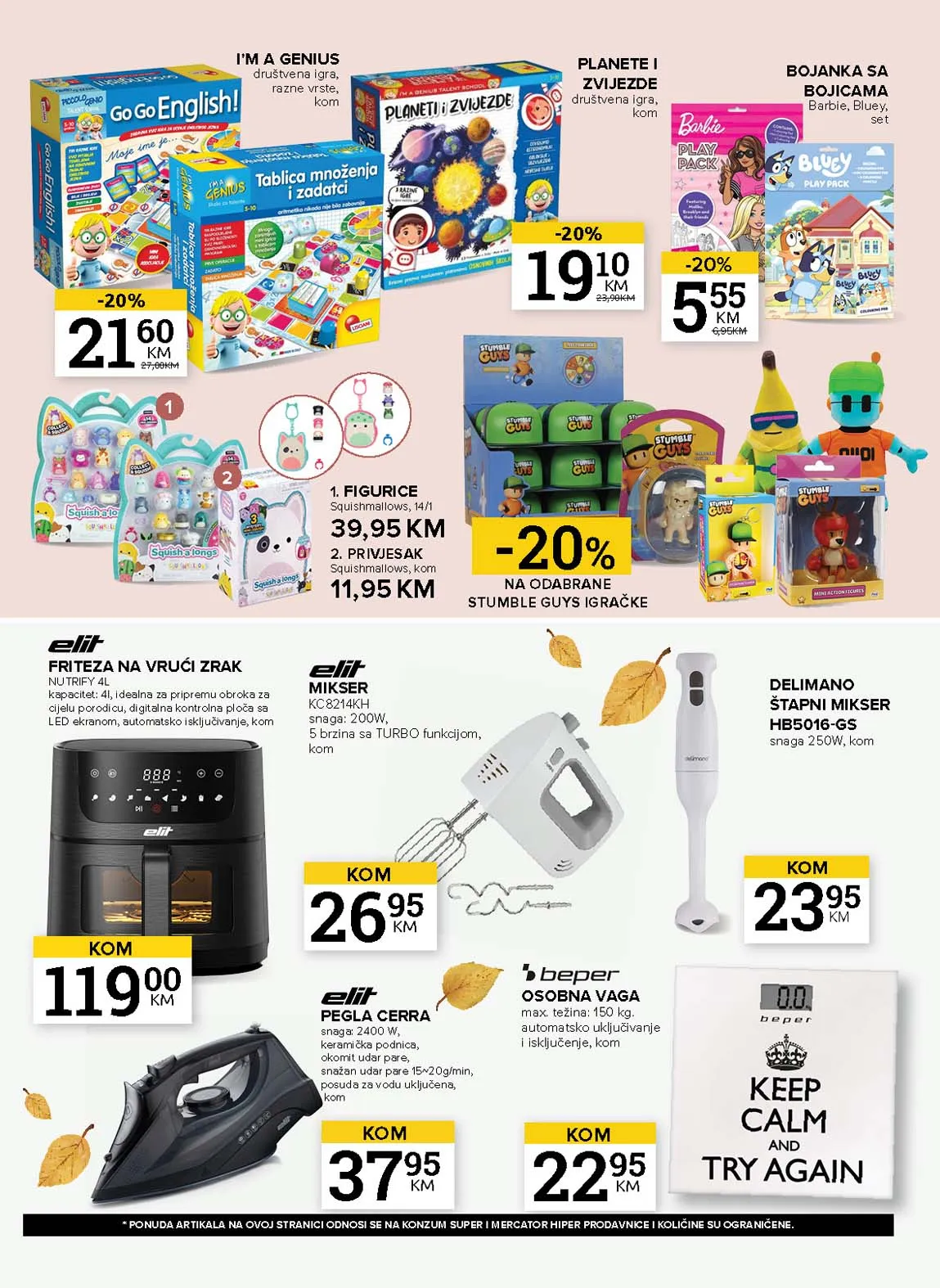 Konzum akcija Mercator katalog