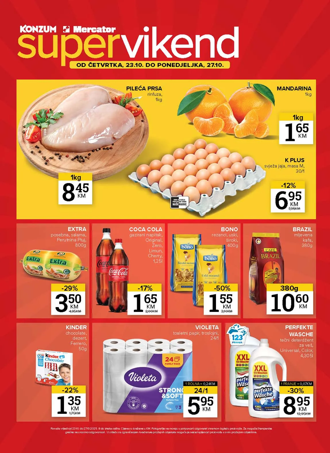 Konzum akcija Mercator katalog