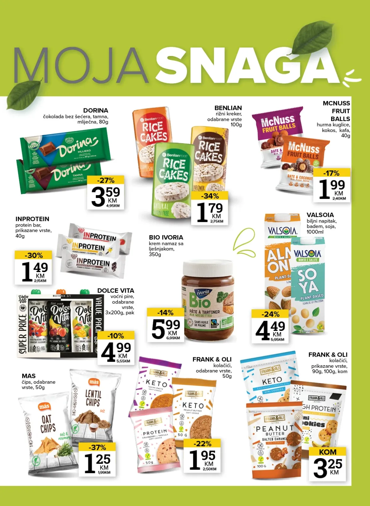 Konzum i Mercator katalog do 14.09.2026. – zdrava hrana i proteinski proizvodi