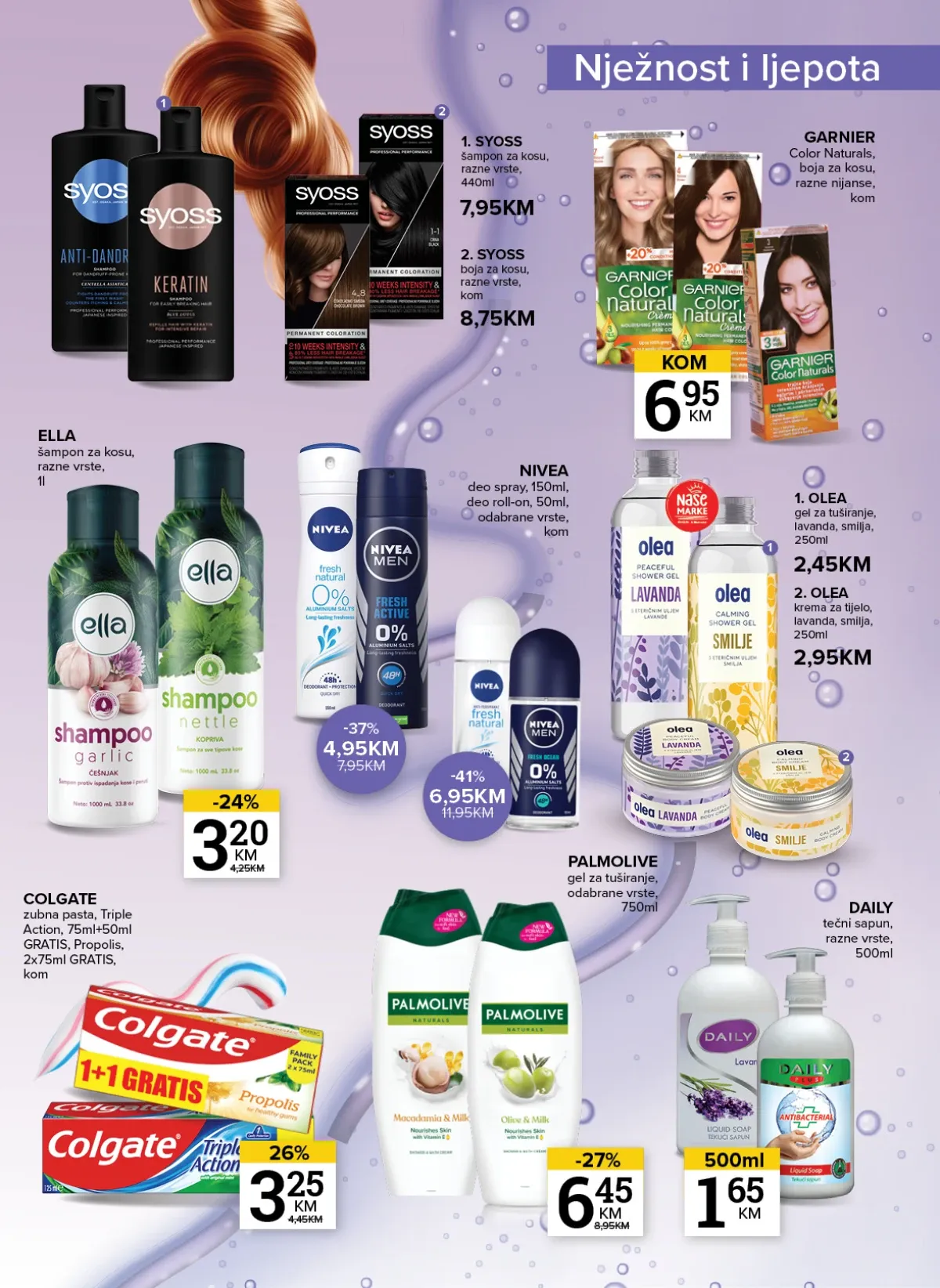 Konzum i Mercator katalog do 14.09.2026. – kozmetika i lična njega