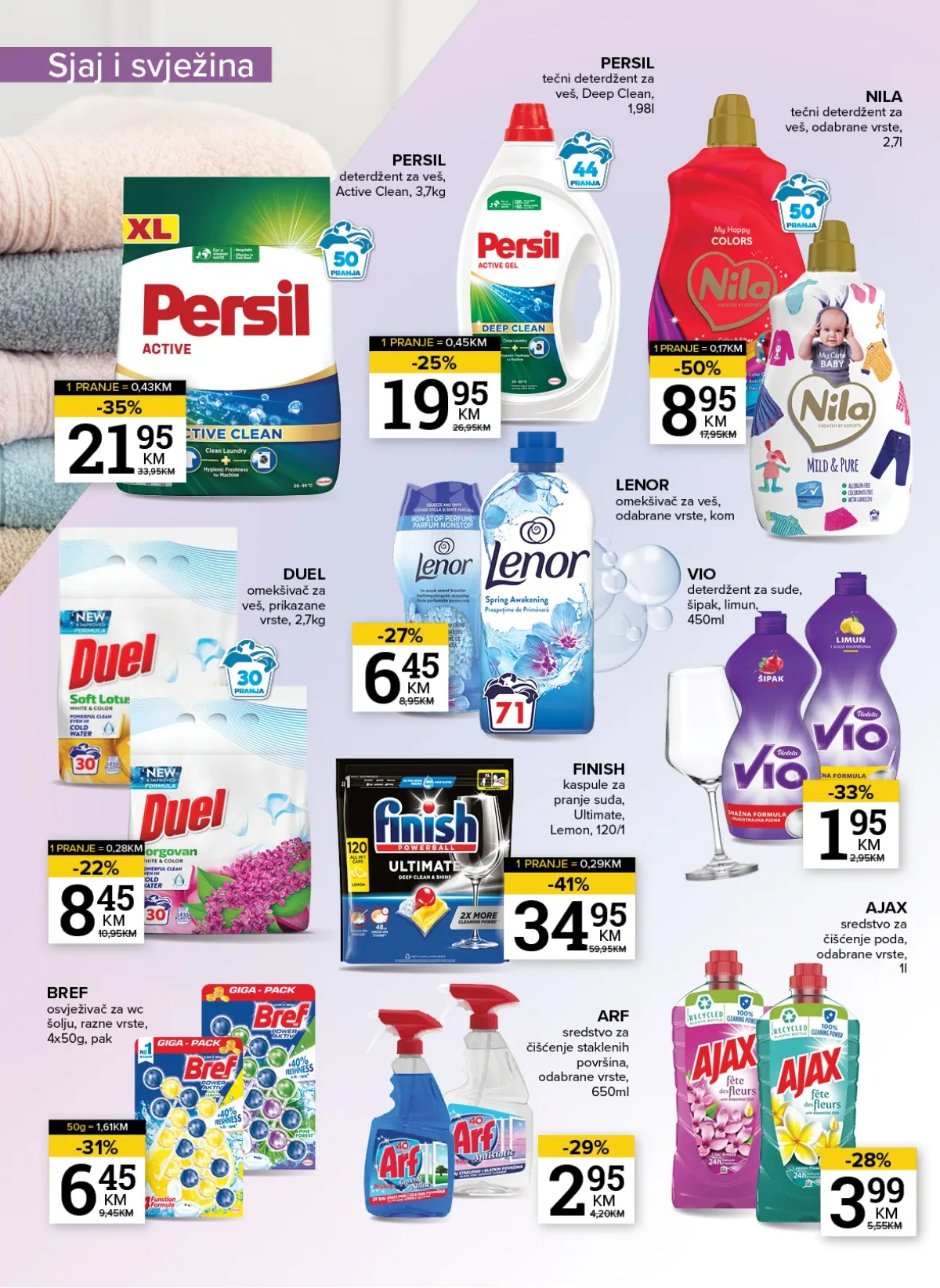 Konzum i Mercator katalog do 14.09.2026. – deterdženti i sredstva za čišćenje